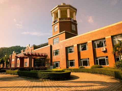 Front of Nansha College Building